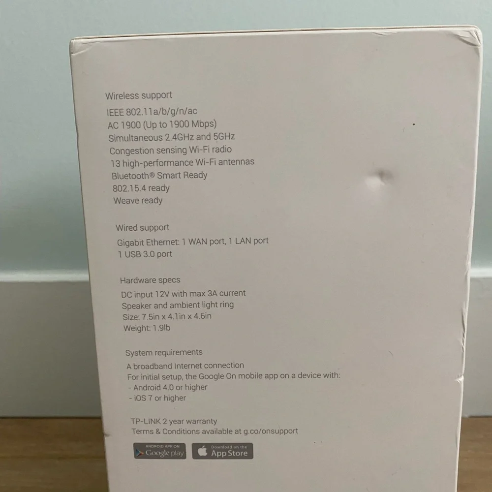 Google OnHub Wi-Fi Router - Picture 4 of 4